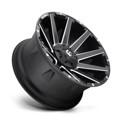 FUEL D616 CONTRA Matte Black Milled