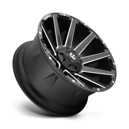FUEL D616 CONTRA Matte Black Milled