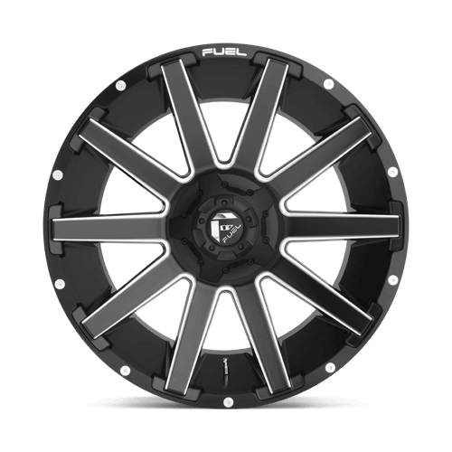 FUEL D616 CONTRA Matte Black Milled