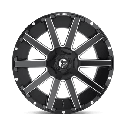FUEL D616 CONTRA Matte Black Milled