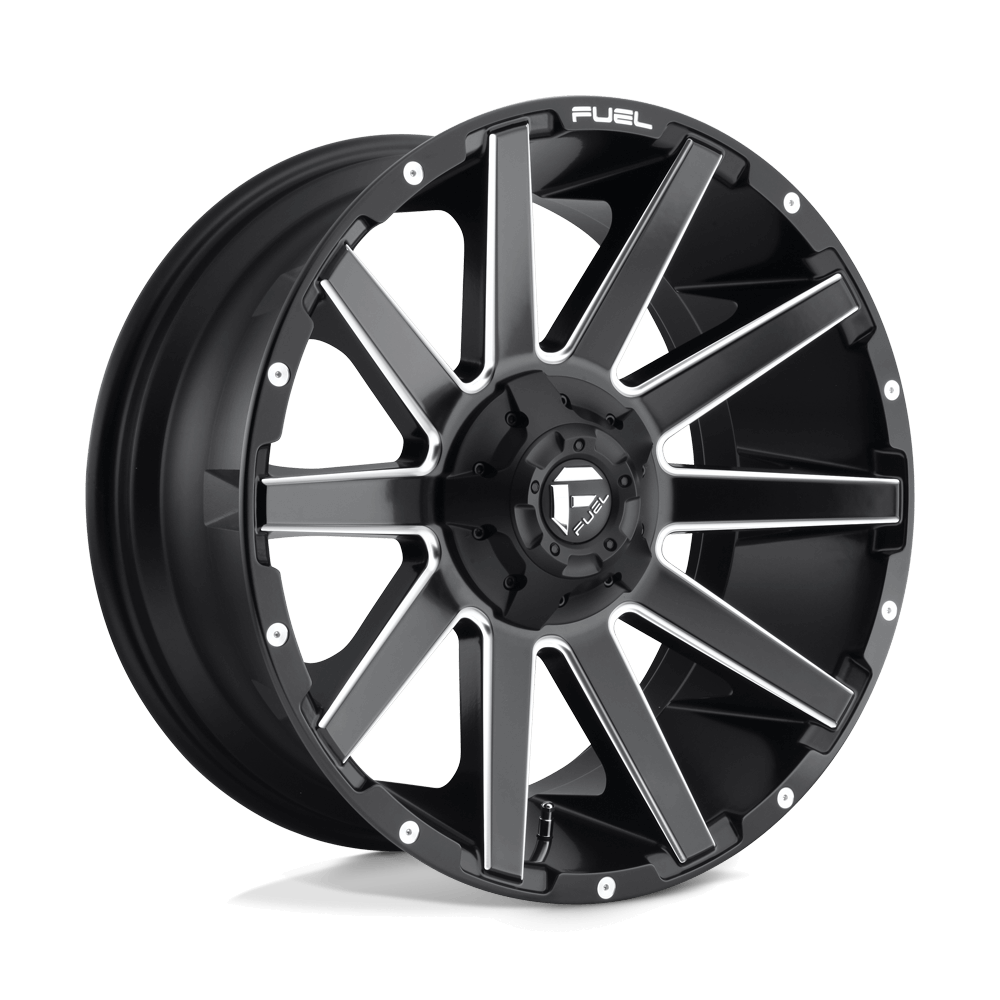 FUEL D616 CONTRA Matte Black Milled
