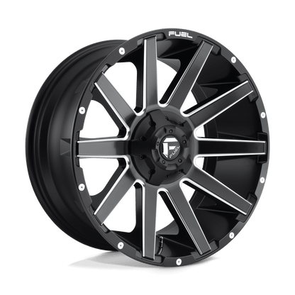 FUEL D616 CONTRA Matte Black Milled
