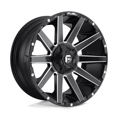 FUEL D616 CONTRA Matte Black Milled