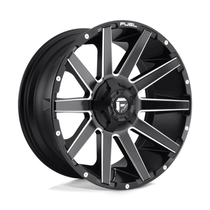 FUEL D616 CONTRA Matte Black Milled