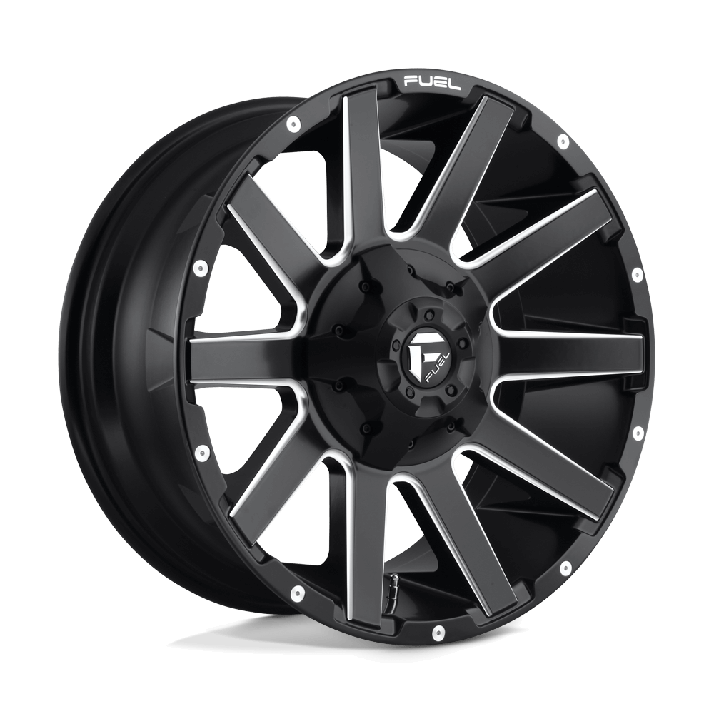 FUEL D616 CONTRA Matte Black Milled