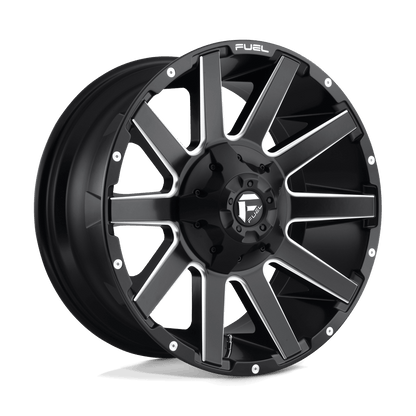 FUEL D616 CONTRA Matte Black Milled