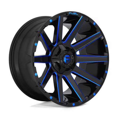 FUEL D644 CONTRA Gloss Black Blue Tinted Clear