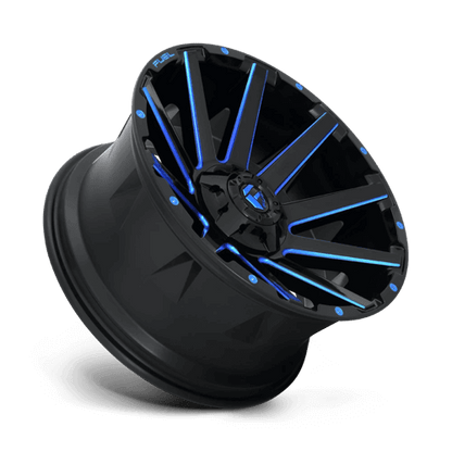FUEL D644 CONTRA Gloss Black Blue Tinted Clear