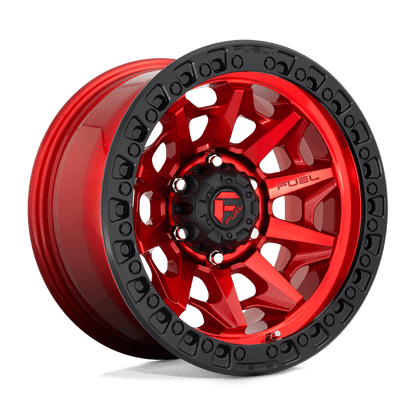 FUEL D695 COVERT Candy Red Black Bead Ring