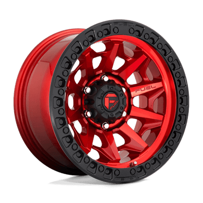 FUEL D695 COVERT Candy Red Black Bead Ring