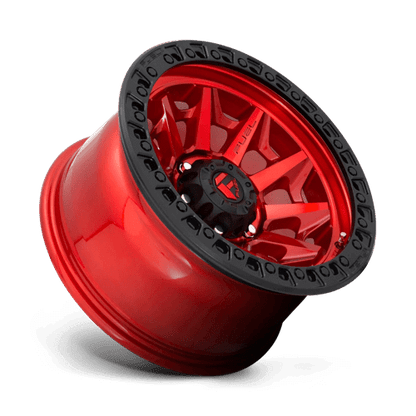 FUEL D695 COVERT Candy Red Black Bead Ring