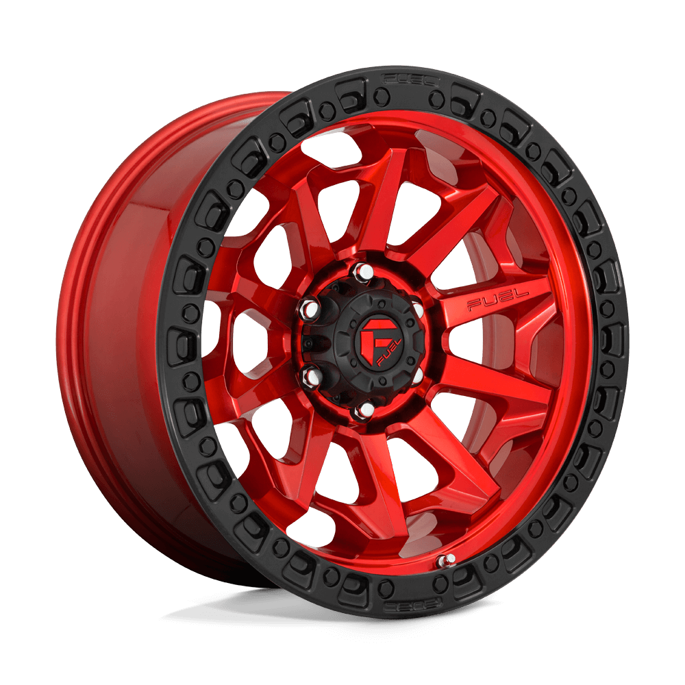 FUEL D695 COVERT Candy Red Black Bead Ring