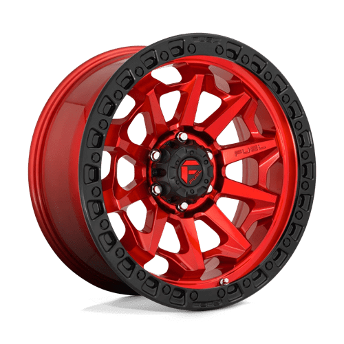 FUEL D695 COVERT Candy Red Black Bead Ring