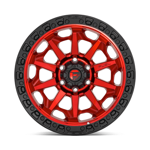 FUEL D695 COVERT Candy Red Black Bead Ring