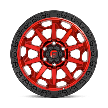 FUEL D695 COVERT Candy Red Black Bead Ring