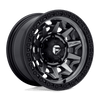 FUEL D716 COVERT Matte Gunmetal Black Bead Ring