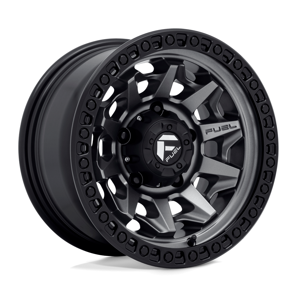 FUEL D716 COVERT Matte Gunmetal Black Bead Ring