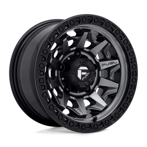 FUEL D716 COVERT Matte Gunmetal Black Bead Ring