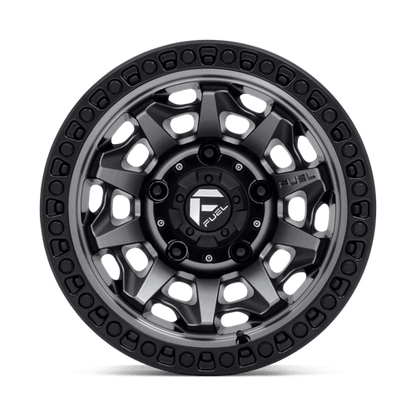 FUEL D716 COVERT Matte Gunmetal Black Bead Ring