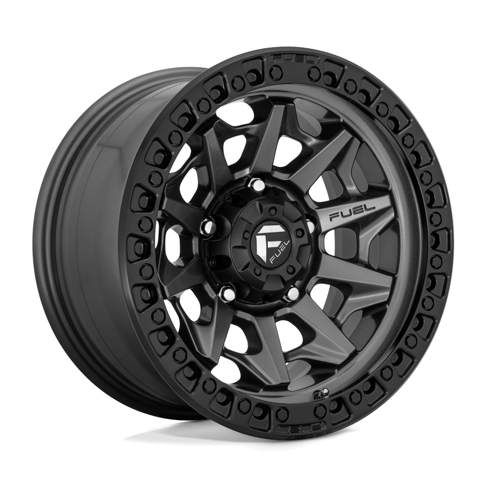 FUEL D716 COVERT Matte Gunmetal Black Bead Ring