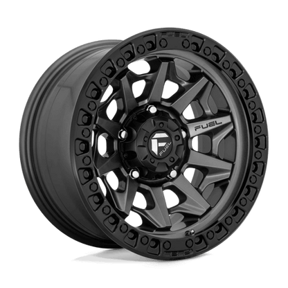 FUEL D716 COVERT Matte Gunmetal Black Bead Ring