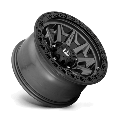 FUEL D716 COVERT Matte Gunmetal Black Bead Ring