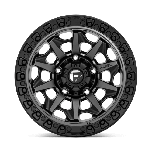 FUEL D716 COVERT Matte Gunmetal Black Bead Ring