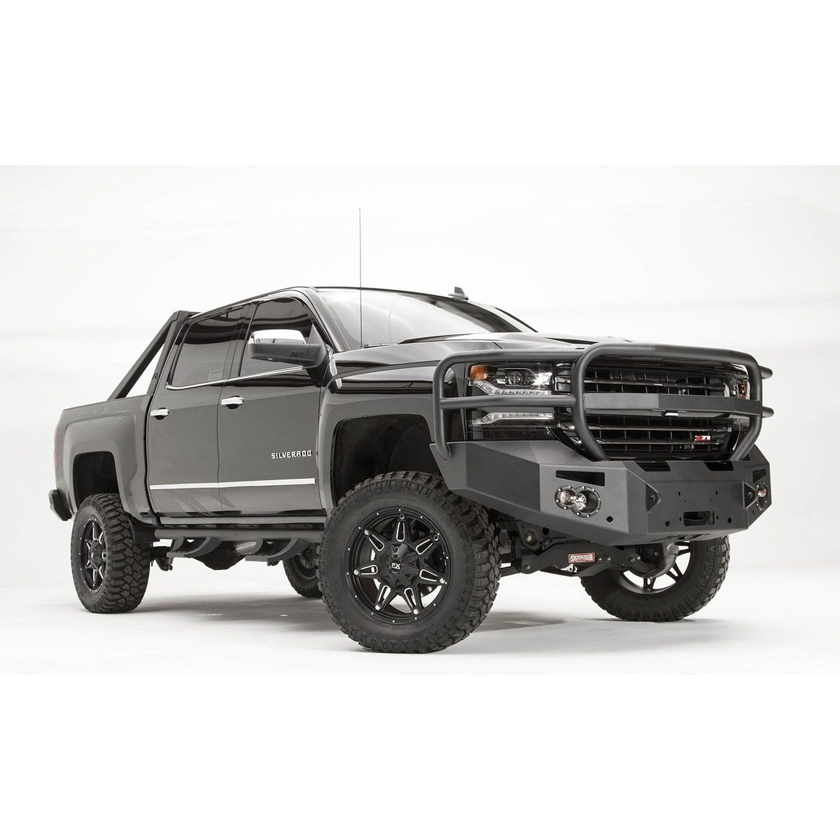 FAB FOURS CS16-F3850-1 Premium Winch Front Bumper