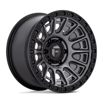 FUEL D835 CYCLE Matte Gunmetal W/ Black Ring