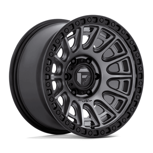 FUEL D835 CYCLE Matte Gunmetal W/ Black Ring