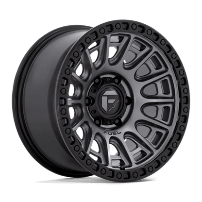FUEL D835 CYCLE Matte Gunmetal W/ Black Ring