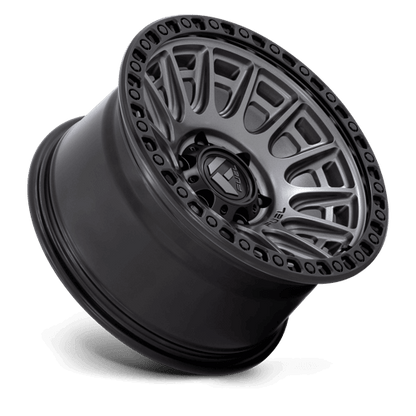 FUEL D835 CYCLE Matte Gunmetal W/ Black Ring