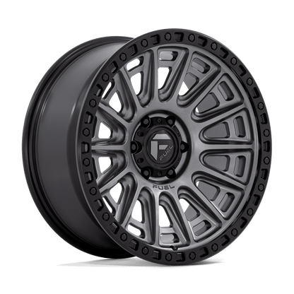 FUEL D835 CYCLE Matte Gunmetal W/ Black Ring