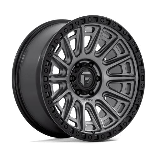 FUEL D835 CYCLE Matte Gunmetal W/ Black Ring