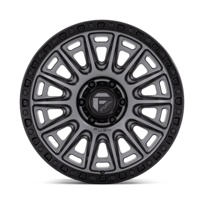 FUEL D835 CYCLE Matte Gunmetal W/ Black Ring