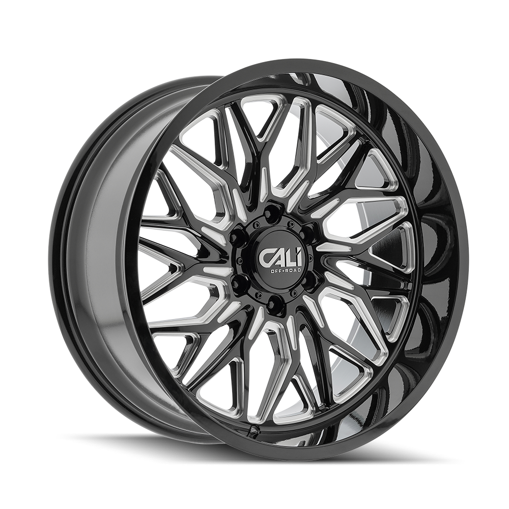 CALI OFF-ROAD CRUSHER 9118 BLACK MILLED