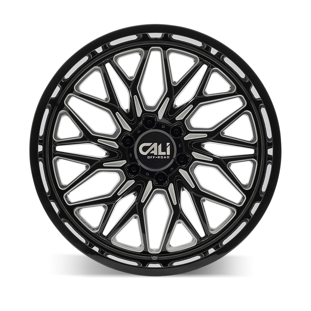 CALI OFF-ROAD CRUSHER 9118 GLOSS BLACK MILLED