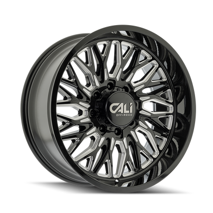 CALI OFF-ROAD CRUSHER 9118 GLOSS BLACK MILLED