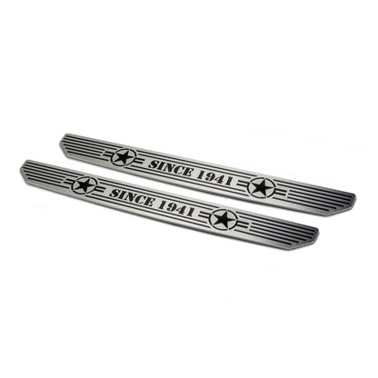 DV8 OFF-ROAD | 2018 2025 Jeep Gladiator JT WranglerJL JLU Front Sill Plate  | D-JL-180014-STR2