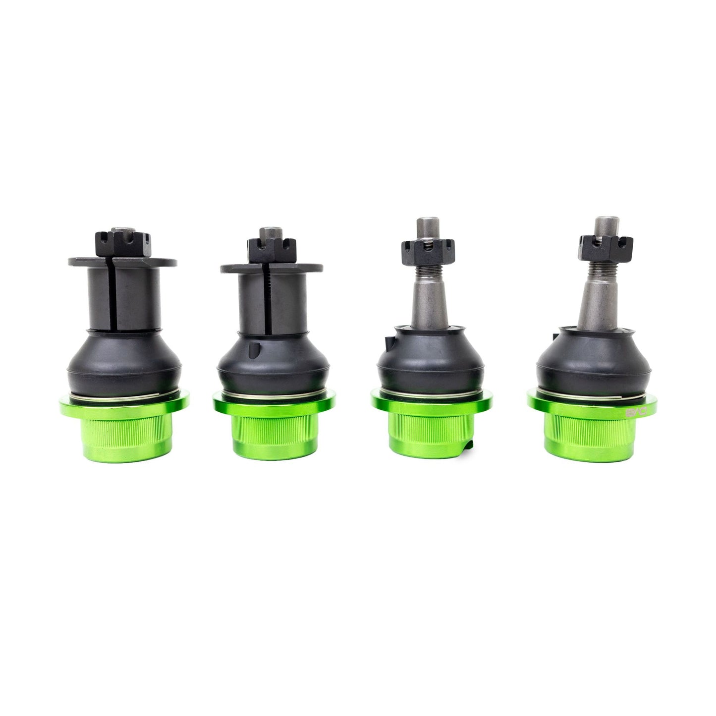 DV8 OFF-ROAD | 2018 2026 Jeep JL Replacement Ball Joint Kit Anodized Green Dana 30 or Dana 44  | D-JLBLJNT-01