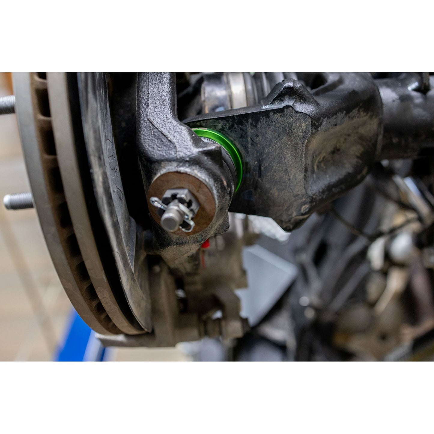 DV8 OFF-ROAD | 2018 2026 Jeep JL Replacement Ball Joint Kit Anodized Green Dana 30 or Dana 44  | D-JLBLJNT-01