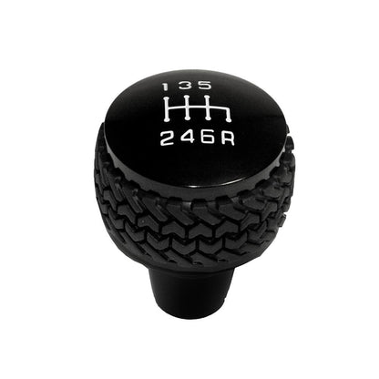 DV8 OFF-ROAD | 2011 2018 Jeep Wrangler 6 Speed Shift Knob Black  | D-JP-181112-BK