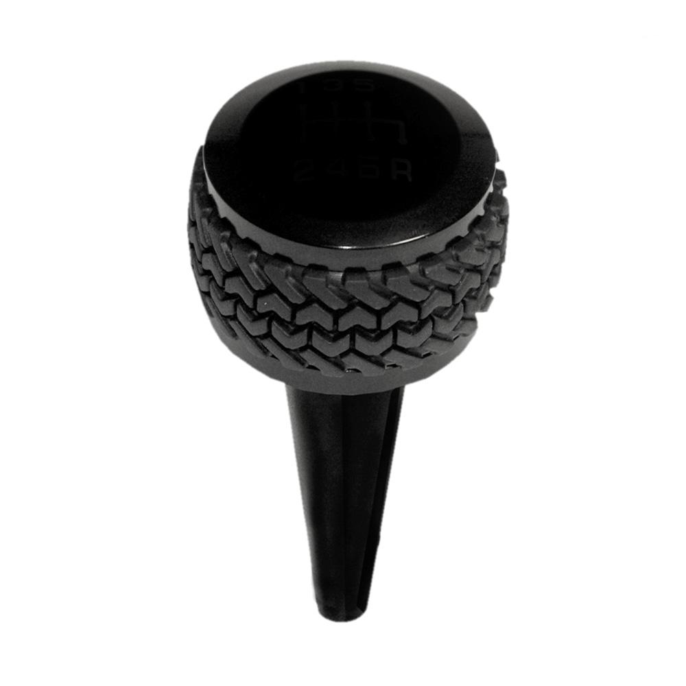 DV8 OFF-ROAD | 2011 2018 Jeep Wrangler JK JKU Automatic Transmission Shift Knob Black  | D-JP-181113-BK