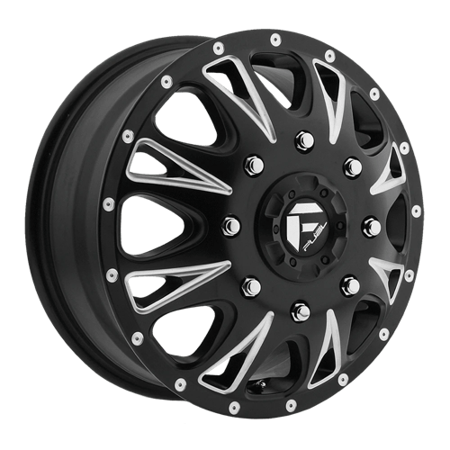 FUEL D513 THROTTLE Matte Black Milled