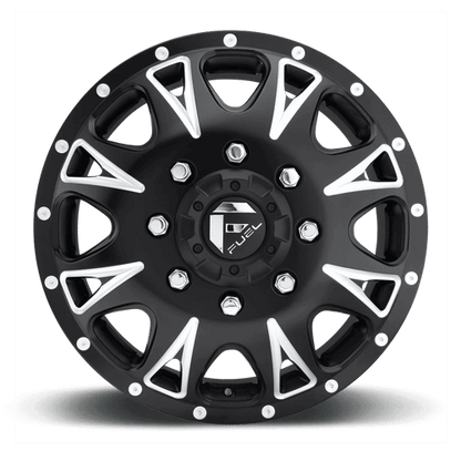 FUEL D513 THROTTLE Matte Black Milled