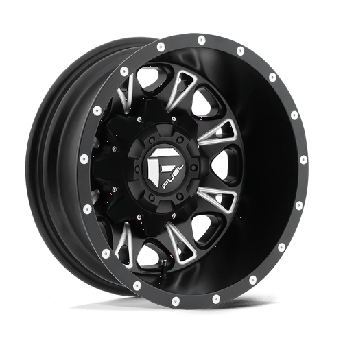 FUEL D513 THROTTLE Matte Black Milled