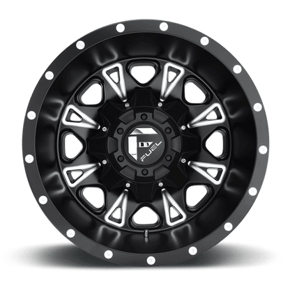 FUEL D513 THROTTLE Matte Black Milled