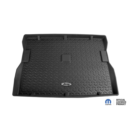 RUGGED RIDGE | DMC-12975.22 | 76-95 Wrangler Cargo Liner Jeep Logo