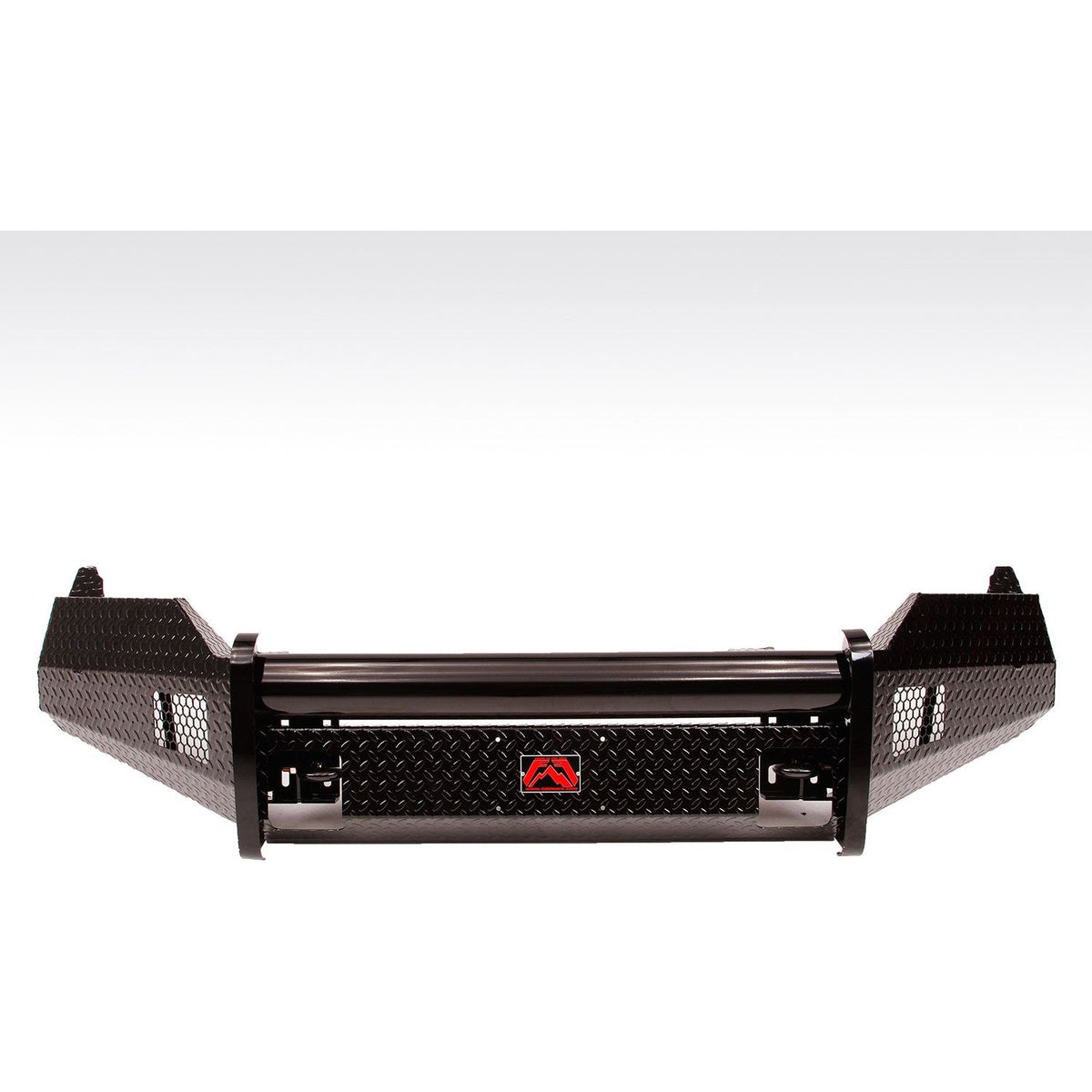 FAB FOURS DR09-K2461-1 Black Steel Front Ranch Bumper