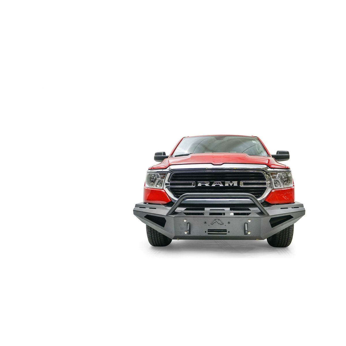 FAB FOURS DR19-RS4262-1 Red Steel Front Bumper